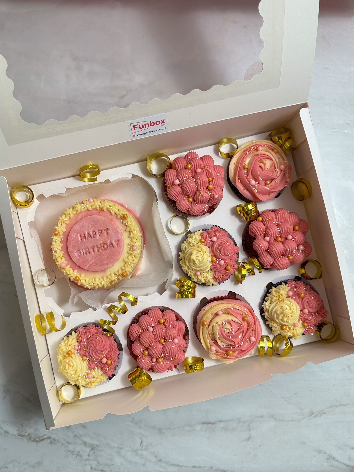 Cupcake Box | 30th Birthday Celebration Box