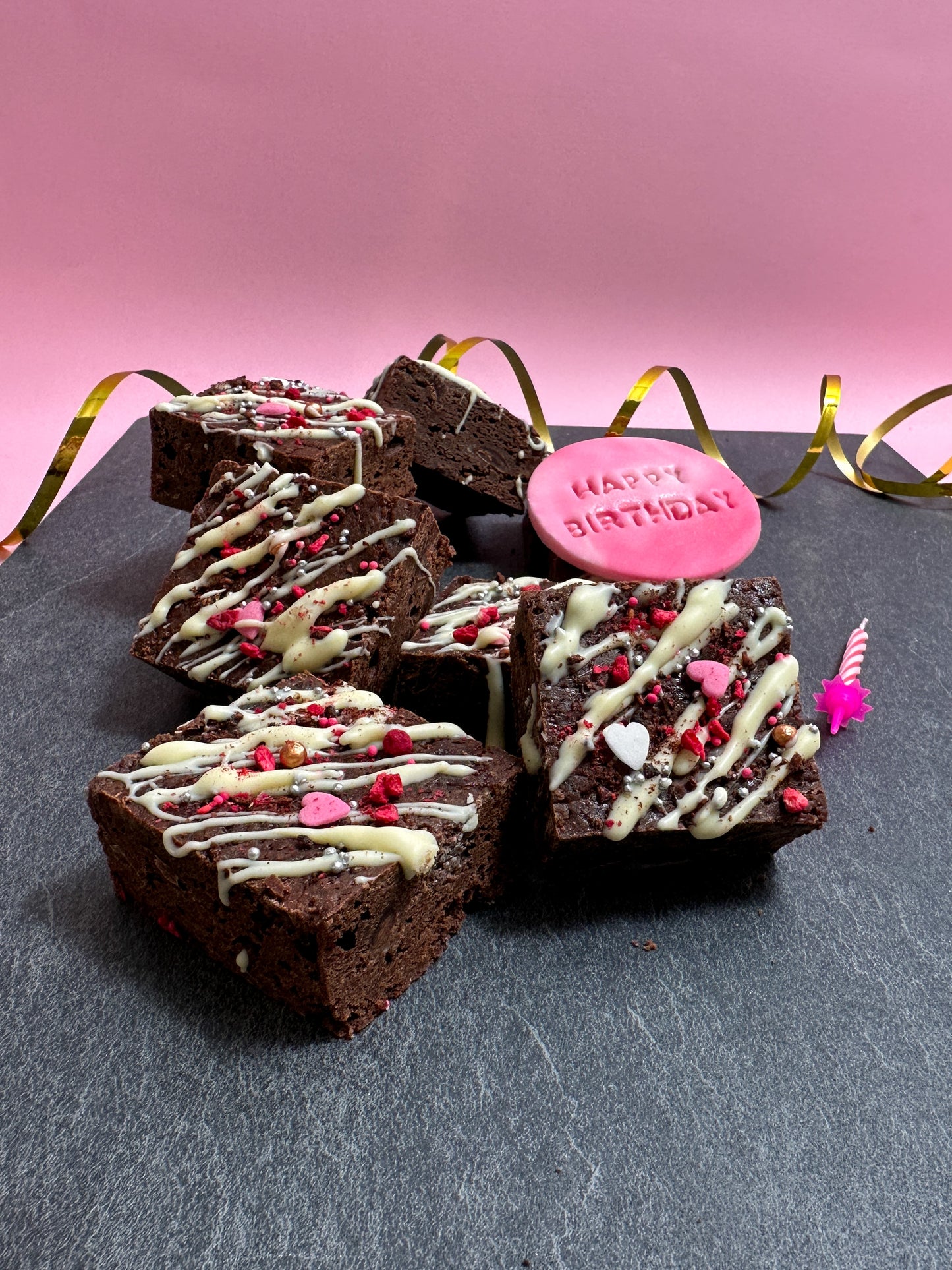 Craft Brownies | Raspberry Love