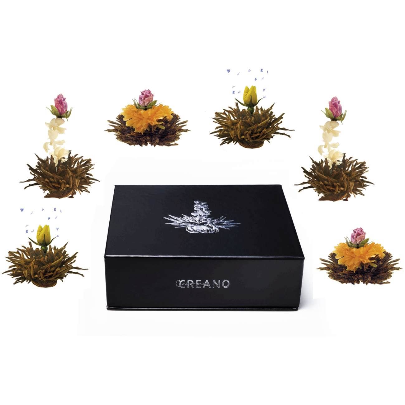 Blooming Sculpture tea, black tea in Magnetic Box